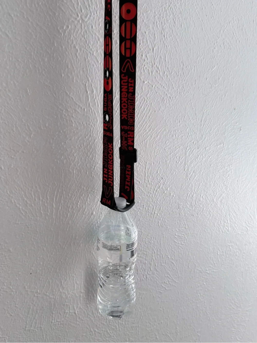 Red and Black Mobile Lanyard with Clip - Secure Carry